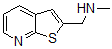 structure of CAS# 868755-42-4, N-Methyl-Thieno[2,3-b]Pyridine-2-Methanamine;N-Methyl-N-(Thieno[2,3-B]Pyridin-2-Ylmethyl)Amine 97%;N-METHYL-N-(THIENO[2,3-B]PYRIDIN-2-YLMETHYL)AMINE;N-Methyl-1-(Thieno[2,3-B]Pyridin-2-Yl)Methylamine