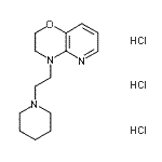 CAS#: 86979-79-5， 4-[2-(1-Piperidinyl)ethyl]-3,4-dihydro-2H-pyrido[3,2-b][1,4]oxazine trihydrochloride