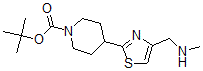 CAS#: 869901-03-1， 4-[4-[(Methylamino)Methyl]-2-Thiazolyl]-1-Piperidinecarboxylic Acid 1,1-Dimethylethyl Ester