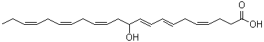CAS#: 87018-59-5， (4Z,7E,9E,13Z,16Z,19Z)-11-Hydroxy-4,7,9,13,16,19-docosahexaenoic acid