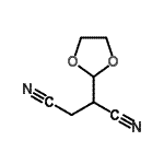 CAS#: 87021-38-3， 2-(1,3-Dioxolan-2-yl)succinonitrile
