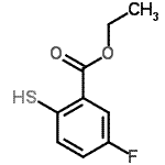 CAS#: 870703-85-8， Ethyl 5-fluoro-2-sulfanylbenzoate