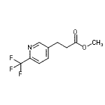 CAS#: 871224-67-8， Methyl 3-[6-(trifluoromethyl)-3-pyridinyl]propanoate