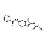 CAS#: 87127-10-4， Methyl [6-(benzoylamino)-1H-benzimidazol-2-yl]carbamate