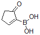 结构式 CAS# 871329-71-4, B-(5-氧代-1-环戊烯-1-基)-硼酸