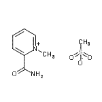 CAS#: 87141-87-5， 2-Carbamoyl-1-methylpyridinium methanesulfonate