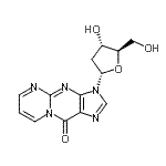 CAS#: 87171-83-3， 3-(2-Deoxy-alpha-D-erythro-pentofuranosyl)pyrimido[1,2-a]purin-10(3H)-one