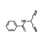 CAS#: 871880-44-3， N-(Dicyanomethyl)benzamide