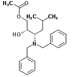 CAS#: 871949-00-7， (2S,3S)-3-(Dibenzylamino)-2-hydroxy-5-methylhexyl acetate