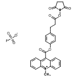 CAS#: 87198-89-8， 4-(2-Succinimidyloxycarbonylethyl)Phenyl-10-Methylacridinium-9-Carboxylate