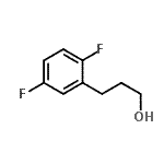 CAS#: 873946-37-3， 3-(2,5-Difluorophenyl)-1-propanol