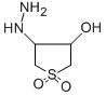 structure of CAS# 874-47-5, 4-Hydrazinotetrahydrothiophene-3-ol 1,1-dioxide