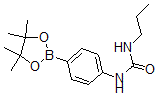 结构式 CAS# 874291-01-7, 4-(3-丙基脲基)苯硼酸频哪醇酯