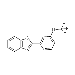 CAS#: 874739-16-9， 2-[3-(Trifluoromethoxy)phenyl]-1,3-benzothiazole