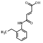 CAS#: 87489-40-5， (2E)-4-[(2-Ethylphenyl)amino]-4-oxo-2-butenoic acid