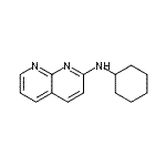 CAS#: 87535-62-4， N-Cyclohexyl-1,8-naphthyridin-2-amine