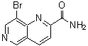 CAS#: 875514-62-8， 8-Bromo-1,6-naphthyridine-2-carboxamide