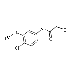 CAS#: 875656-37-4， 2-chloro-N-(4-chloro-3-methoxy-phenyl)acetamide