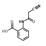 CAS#: 87613-40-9， 2-[(Cyanoacetyl)amino]benzoic acid
