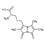 CAS#: 87623-39-0， S-[(2,5,6-Trimethyl-1,7-dioxo-1H,7H-pyrazolo[1,2-a]pyrazol-3-yl)methyl]-L-cysteine