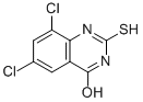 CAS#: 87634-61-5， 2-Mercapto-4-Hydroxy-6,8-Dichloroquinazoline