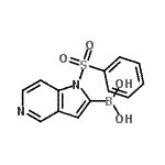 CAS#: 877060-46-3， [1-(Phenylsulfonyl)-1H-pyrrolo[3,2-c]pyridin-2-yl]boronic acid