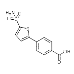 CAS#: 877758-90-2， 4-(5-Sulfamoyl-2-thienyl)benzoic acid