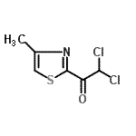 CAS#: 87830-82-8， 2,2-Dichloro-1-(4-methyl-1,3-thiazol-2-yl)ethanone