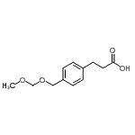 CAS#: 878478-67-2， 3-{4-[(Methoxymethoxy)methyl]phenyl}propanoic acid