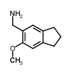 CAS 登录号：879063-08-8， 1-(6-甲氧基-2,3-二氢-1H-茚-5-基)甲胺