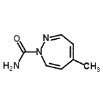 CAS#: 87951-49-3， 5-Methyl-1H-1,2-diazepine-1-carboxamide