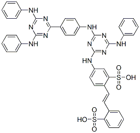 CAS#: 88-38-0， 4,4'-Bis[4,6-Bis(Anilino)-1,3,5-Triazin-2-Yl]Aminostilbene-2,2'-Disulphonic Acid