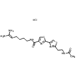 CAS#: 88169-58-8， 2'-(2-Acetamidoethyl)-N-{4-[(diaminomethylene)amino]butyl}-2,4'-bi-1,3-thiazole-4-carboxamide hydrochloride (1:1)