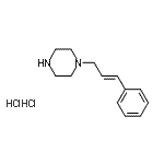 CAS#: 88185-31-3， 1-[(2E)-3-Phenyl-2-propen-1-yl]piperazine dihydrochloride