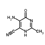 CAS#: 883129-80-4， 5-Amino-2-methyl-6-oxo-3,6-dihydro-4-pyrimidinecarbonitrile