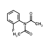 CAS#: 883555-12-2， N-Acetyl-N-(2-fluorophenyl)acetamide