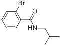 structure of CAS# 88358-26-3, 2-Bromo-N-Isobutylbenzamide;2-Bromo-N-Isobutylbenzamide;N-Isobutyl 2-Bromobenzamide