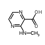 CAS#: 88394-07-4， 3-(methylamino)pyrazine-2-carboxylic acid