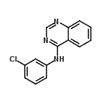CAS#: 88404-44-8， N-(3-Chlorophenyl)-4-quinazolinamine