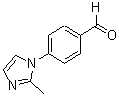 结构式 CAS# 88427-96-7, 4-(2-甲基-咪唑-1-基)-苯甲醛