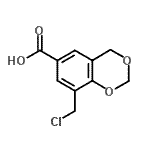 CAS#: 884325-48-8， 8-(Chloromethyl)-4H-1,3-benzodioxine-6-carboxylic acid