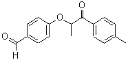 CAS#: 884497-69-2， 4-{[1-(4-Methylphenyl)-1-oxo-2-propanyl]oxy}benzaldehyde