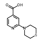 CAS#: 884507-29-3， 2-(4-Thiomorpholinyl)isonicotinic acid