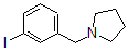 structure of CAS# 884507-44-2, 1-[(3-Iodophenyl)Methyl]-Pyrrolidine;1-(3-Iodobenzyl)Pyrrolidine 97%;1-(3-IODOBENZYL)PYRROLIDINE