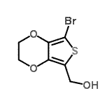 CAS 登录号：884507-58-8， (7-溴-2,3-二氢噻吩并[3,4-b][1,4]二恶英-5-基)甲醇
