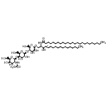 CAS#: 88506-68-7， N-[(2S,3R,4E)-1-{[2-Acetamido-2-deoxy-beta-D-galactopyranosyl-(1->4)-beta-D-galactopyranosyl-(1->4)-beta-D-mannopyranosyl]oxy}-3-hydroxy-4-octadecen-2-yl]pentacosanamide