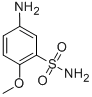 结构式 CAS# 88508-44-5, 5-氨基-2-甲氧基-苯磺酰胺