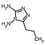 CAS#: 88512-68-9， 5-Propyl-4H-1,2,4-triazole-3,4-diamine