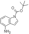 structure of CAS# 885270-30-4, 4-Amino-1H-Indole-1-carboxylic Acid 1,1-Dimethylethyl Ester;4-AMINO-INDOLE-1-CARBOXYLIC ACID TERT-BUTYL ESTER;TERT-BUTYL 4-AMINO-1H-INDOLE-1-CARBOXYLATE;1-Tert-Butoxy-1H-Indol-4-Ylamine