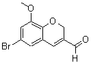 CAS#: 885271-15-8， 6-Bromo-8-Methoxy-2H-1-Benzopyran-3-Carboxaldehyde